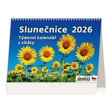 Stolní kalendář 2026 Slunečnice