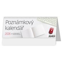 Stolní poznámkový kalendář 2026