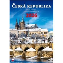 Nástěnný kalendář 2026 Česká republika