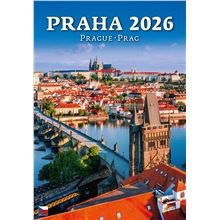 Nástěnný kalendář 2026 Praha