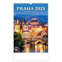 Nástěnný kalendář 2025 Praha