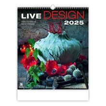 Nástěnný kalendář 2025 Live Design