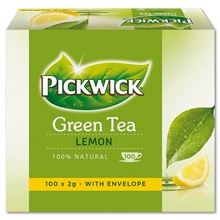 Zelený čaj Pickwick - s citronem, 100x 2 g