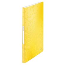 Katalogová kniha Leitz WOW - A4, 40 kapes, žlutá