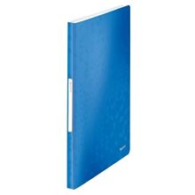 Katalogová kniha Leitz WOW - A4, 40 kapes, modrá