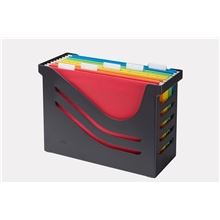 Box na závěsné desky Jalema - černý, recyklovatelný polystyeren