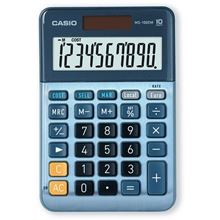 Stolní kalkulačka Casio MS 100 EM - 10místný displej, modrá