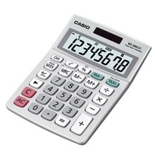 Stolní kalkulačka Casio MS 88 ECO - 8místný displej, stříbrná