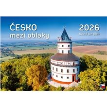 Nástěnný kalendář 2026 Česko mezi oblaky