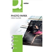 Fotopapír Q-Connect - A4, jednostranný, 260 g/m2, lesklý, 20 ks