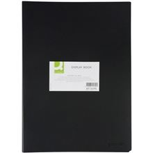 Katalogová kniha Q-Connect - A3, 20 kapes, černá
