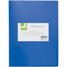 Katalogová kniha Q-Connect - A4, 20 kapes, modrá