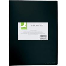 Katalogová kniha Q-Connect - A4, 10 kapes, černá
