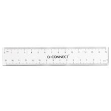 Plastové pravítko Q-Connect - 15 cm
