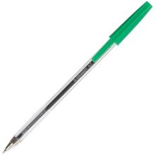 Kuličkové pero Q-Connect - jednorázové, 0,7 mm, zelené