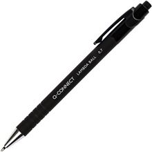Kuličkové pero Q-Connect LAMDA BALL - 0,7 mm, černé