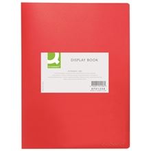 Katalogová kniha Q-Connect - A4, 30 kapes, červená, 1 ks