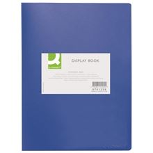 Katalogová kniha Q-Connect - A4, 40 kapes, modrá, 1 ks