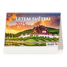 Stolní kalendář 2025 Letem světem