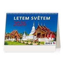 Stolní kalendář 2026 Letem světem