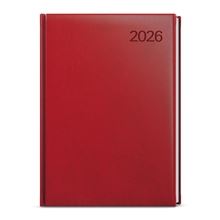 Týdenní diář 2026 Vivella - A4, bordó