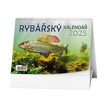 Stolní kalendář 2025 Rybářský kalendář