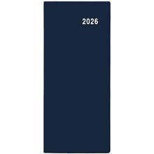 Měsíční diář 2026 PVC - modrý