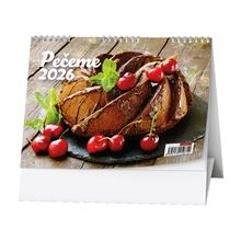 Stolní kalendář 2026 Pečeme