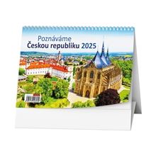 Stolní kalendář 2025 Poznáváme Českou republiku