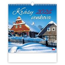 Nástěnný kalendář 2026 Krásy venkova