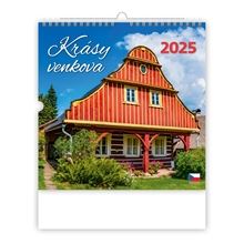 Nástěnný kalendář 2025  Krásy venkova