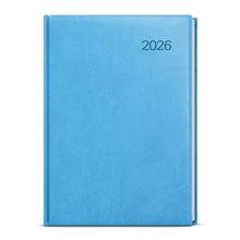 Denní diář 2026 Vivella - A5, světle modrý