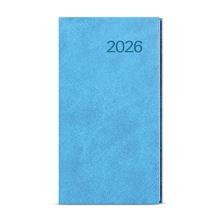 Týdenní kapesní diář 2026 Vivella - světle modrý
