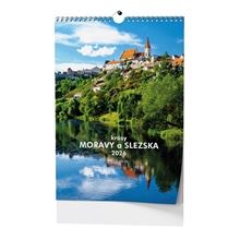 Nástěnný kalendář 2026 Krásy Moravy a Slezska
