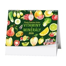 Stolní kalendář 2026 Vitaminy a minerály
