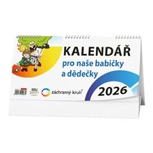 Stolní kalendář 2026 Pro naše babičky a dědečky