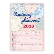 Nástěnný kalendář 2026 Rodinný plánovač