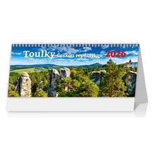 Stolní kalendář 2026 Toulky Českou republikou