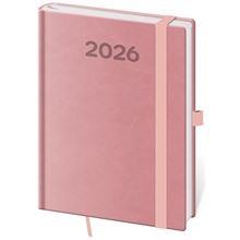 Týdenní diář 2026 Print Pop - A5, růžový