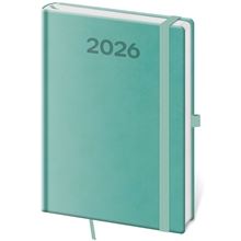 Týdenní diář 2026 Print Pop - A5, světle zelený
