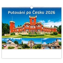 Nástěnný kalendář 2026 Putování po Česku