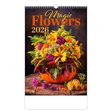 Nástěnný kalendář 2026 Magic Flowers