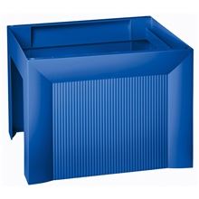 Box na závěsné desky Karat - A4, plastový, modrý