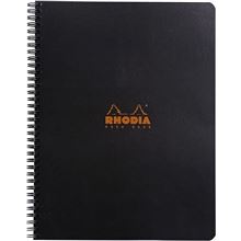 Kroužkový zápisník Rhodia Classic - A4+, 80 listů, čtverečkovaný