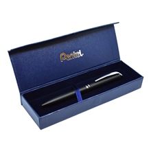 Gelový roller Pentel Energel 07 - celokovový, černý