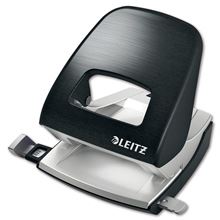 Děrovačka Leitz Style NeXXt 5006 - 30 listů, kov, saténově černá