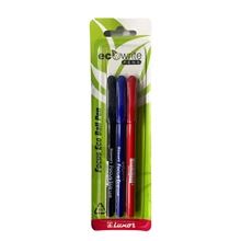 Kuličkové pero Luxor ECO FOCUS - jednorázové, 1,0 mm, mix barev, 3 ks