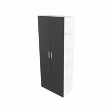 Dveře ke skříni Lenza ProX vysoké - 2 ks, černý Grafit