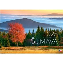 Nástěnný kalendář 2025 Šumava