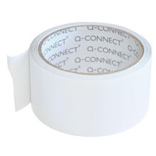 Oboustranná lepicí páska Q-Connect - 50 mm x 10 m, bílá